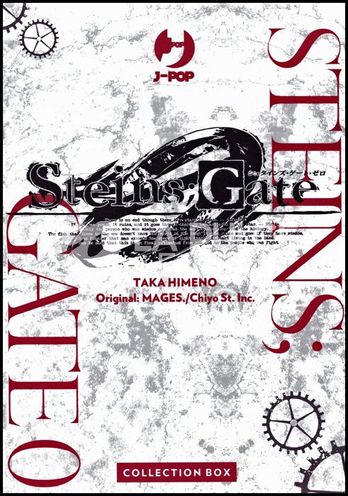 STEINS;GATE ZERO - BOX COMPLETO ( VOLUMI 1-2-3-4-5-6 )