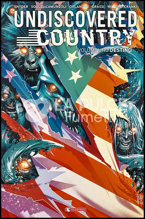 UNDISCOVERED COUNTRY #     1: DESTINO - VARIANT STAR SHOP - 500 COPIE