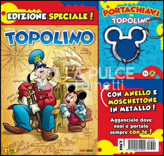 TOPOLINO LIBRETTO #  3390 + IL PORTACHIAVI DI TOPOLINO