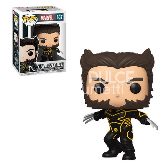 X-MEN 20TH ANNIVERSARY  MARVEL: WOLVERINE- VINYL FIGURE #  637- POP FUNKO