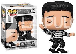 ELVIS PRESLEY: ELVIS JAILHOUSE ROCK VINYL FIGURE #  186 - POP ROCK FUNKO