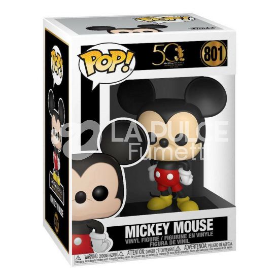 WALT DISNEY ARCHIVES 50 ANNY : MICKEY MOUSE VINYL FIGURE #   801 - POP FUNKO