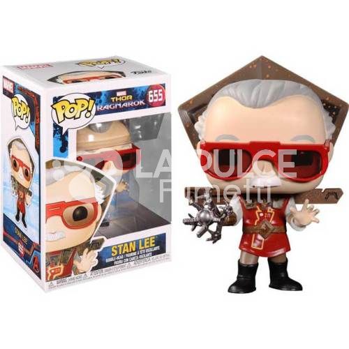 THOR RAGNAROK: STAN LEE  - VINYL FIGURE #   655- POP FUNKO