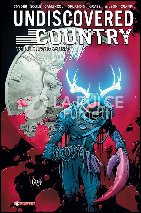 UNDISCOVERED COUNTRY #     1: DESTINO - VARIANT MANICOMIX - 500 COPIE