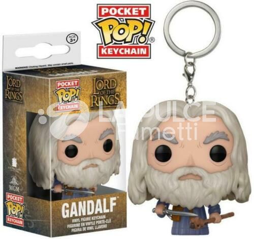 LORD OF RINGS : GANDALF - POP FUNKO POCKET KEYCHAN 4 CM