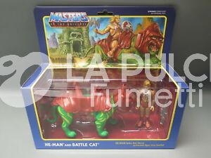 MASTERS OF THE UNIVERSE: HE-MAN AND BATTLE CAT 2-PACK 10CM
