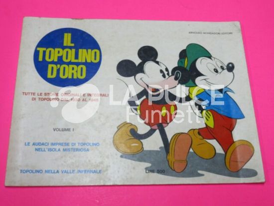 TOPOLINO D'ORO #     1: LE AUDACI IMPRESE DI TOPOLINO NELL'ISOLA MISTERIOSA