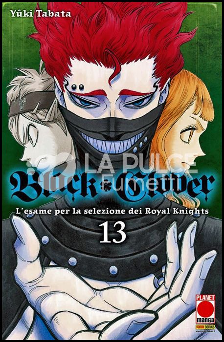 PURPLE #    26 - BLACK CLOVER 13 - 1A RISTAMPA