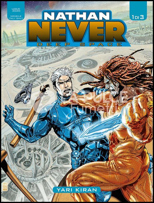 NATHAN NEVER GIGANTE  - NATHAN NEVER DEEP SPACE 1/3 COMPLETA NUOVI