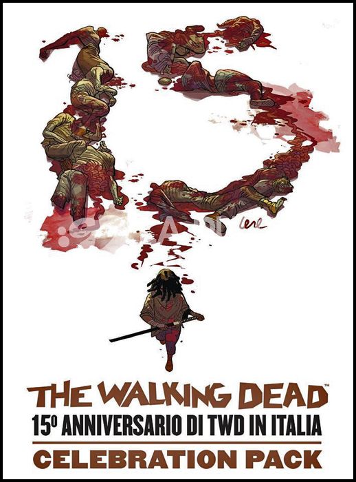 WALKING DEAD EDICOLA #    70 - BOX 15° ANNIVERSARIO COPIA 1180 DI 2000