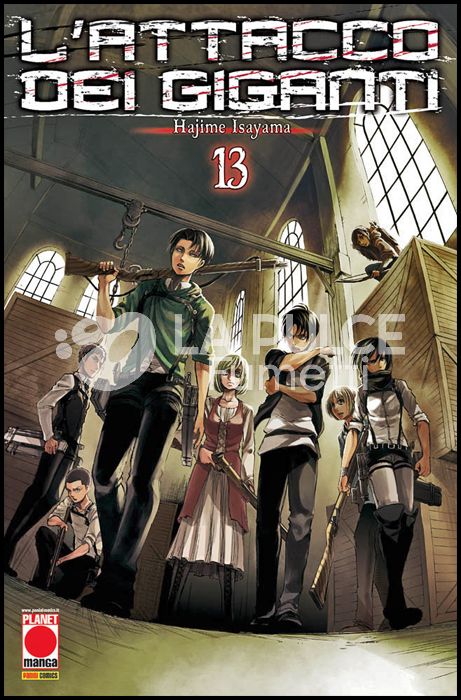 GENERATION MANGA #    13 - L'ATTACCO DEI GIGANTI 13 - 3A RISTAMPA