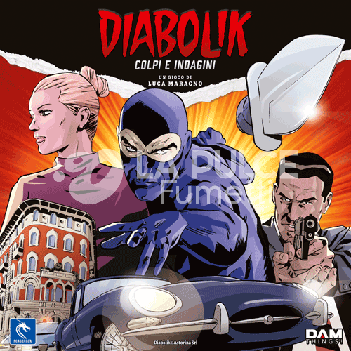 DIABOLIK: COLPI E INDAGINI - GIOCO DA TAVOLO 2/4 GIOCATORI 60/90 MIN