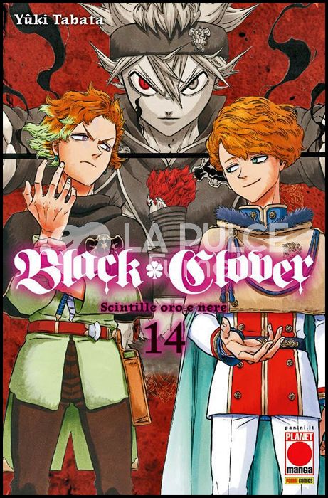 PURPLE #    27 - BLACK CLOVER 14 - 1A RISTAMPA