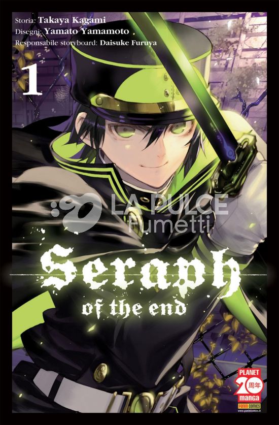 ARASHI - SERAPH OF THE END 1/26 ORIGINALI  ( TRANNE N 1 2A RIST E 2+3+4+5+7 1A RISTAMPA )