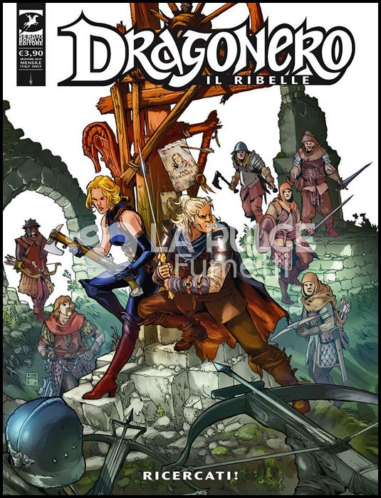 DRAGONERO #    91 - DRAGONERO IL RIBELLE 14 (DI 36): RICERCATI!