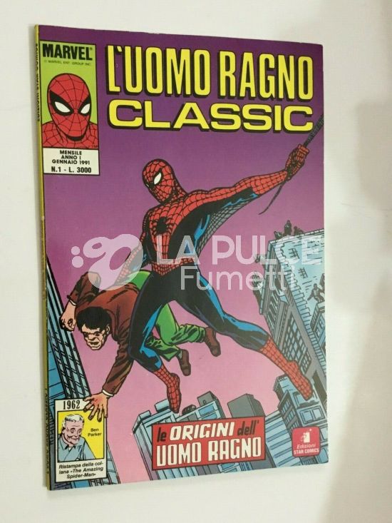 UOMO RAGNO CLASSIC 1/39 COMPLETA  OTTIMI /EDICOLA  N 12 SPECIALE LUCCA