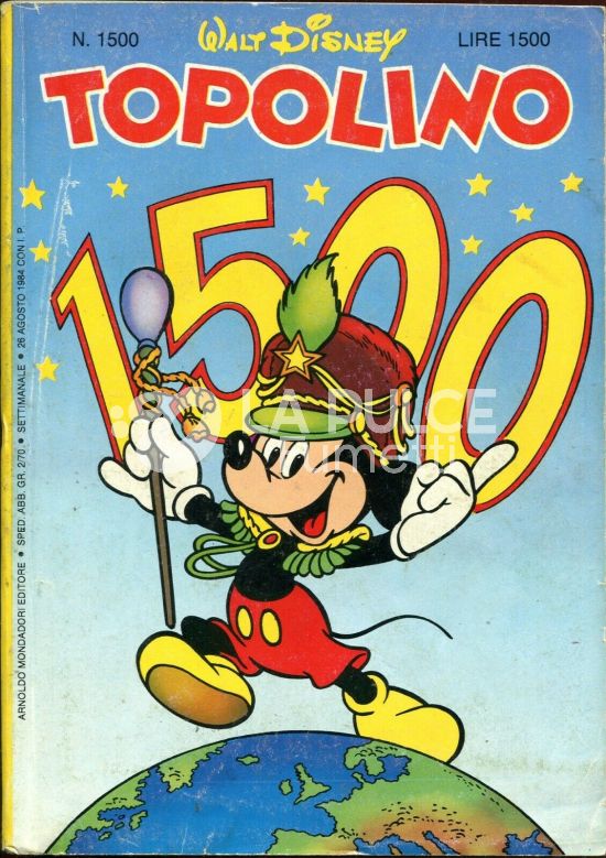 TOPOLINO LIBRETTO #  1500 NO TARGA