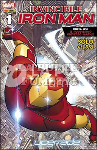 IRON MAN 37/49 INVINCIBILE IRON MAN 1/13  MINISERIE COMPLETA NO POSTER N 1