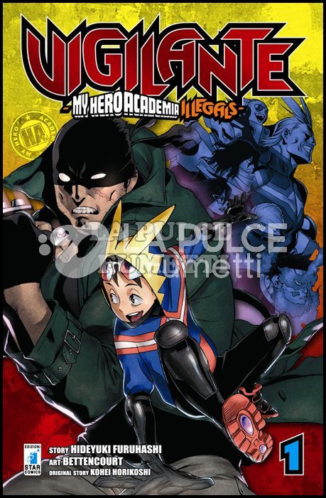 KAPPA EXTRA - VIGILANTE - MY HERO ACADEMIA ILLEGALS 1/15 COMPLETA  NUOVI