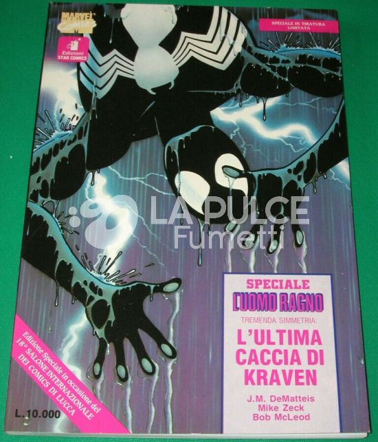 UOMO RAGNO SPECIALE #     1: L'ULTIMA CACCIA DI KRAVEN LUCCA NOVEMBRE 1990