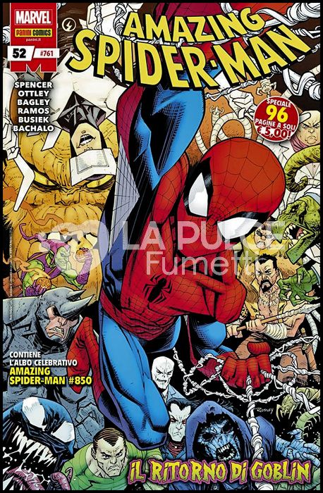 UOMO RAGNO #   761 - AMAZING SPIDER-MAN 52