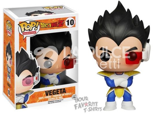 DRAGON BALL Z: VEGETA  -- VINYL FIGURE #   10 - POP FUNKO ANIMATION