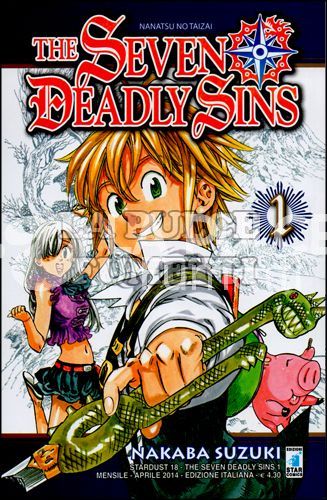 STARDUST - THE SEVEN DEADLY SINS 1/41 + SEVEN DAYS 1/2