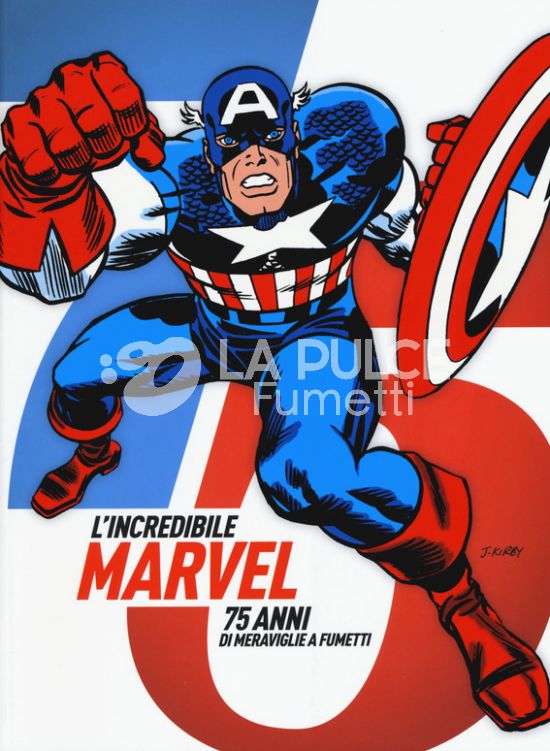 L'INCREDIBILE MARVEL 75 ANNI DI MERAVIGLIE A FUMETTI ( CATALOGO MOSTRA NAPOLI 30 APRILE 4 MAGGIO )