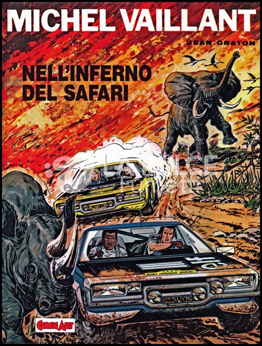 GRANDI EROI  32 CARTONATO BIS - MICHEL VAILLANT: NELL'INFERNO DEL SAFARI