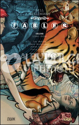 FABLES DELUXE 1/15 COMPLETA   (TUTTI ORIGINALI TRANNE 2 E 6 1A RISTAMPA)