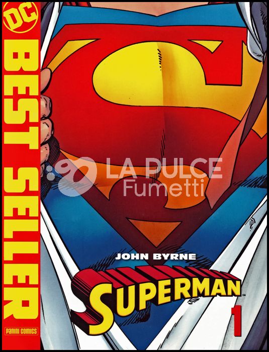 DC BEST SELLER NUOVA SERIE #     1 - SUPERMAN DI JOHN BYRNE 1 - VARIANT COVER + 3 SPILLE