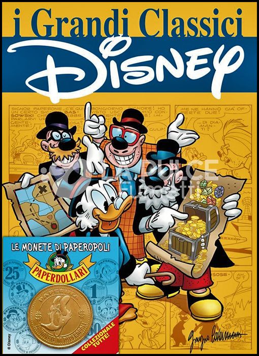 I GRANDI CLASSICI DISNEY NUOVA SERIE #    61 - OPERAZIONE PAPERDOLLARI 2021 + MONETA PAPERINA