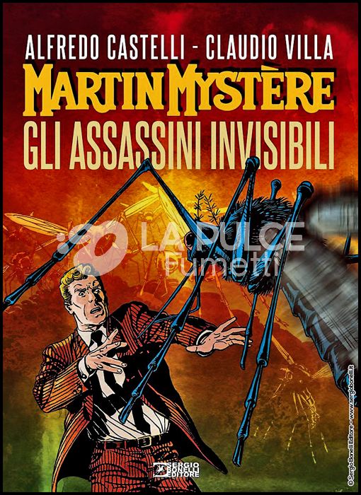 MARTIN MYSTERE: GLI ASSASSINI INVISIBILI - CARTONATO