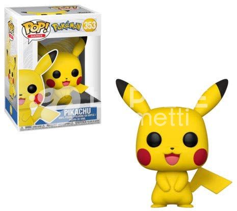 POKEMON : PIKACHU- VINYL FIGURE #  353- POP FUNKO GAMES