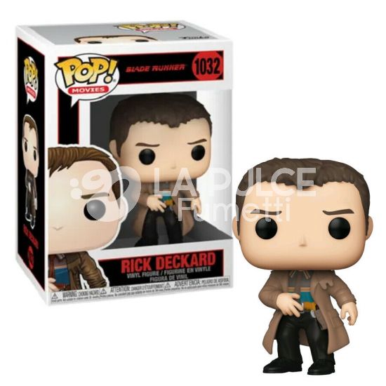 BLADE RUNNER:  RICK DECKARD - VINYL FIGURE #  1032- POP FUNKO MOVIES