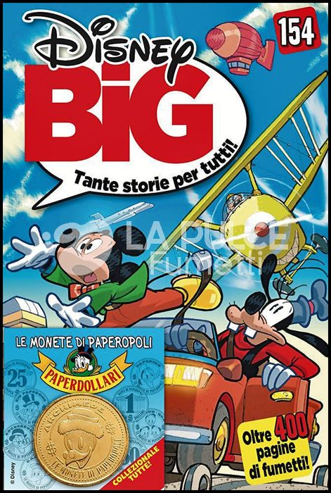 DISNEY BIG #   154 - OPERAZIONE PAPERDOLLARI 2021 + MONETA ARCHIMEDE