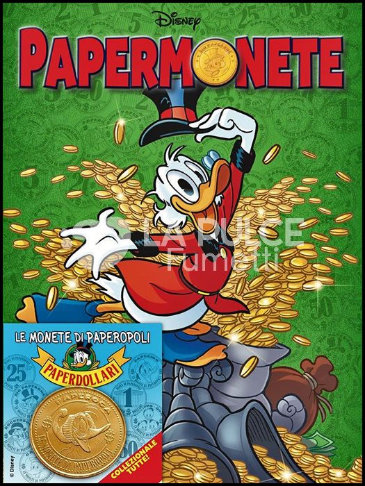 DISNEY MIX #     9 - PAPERMONETE - OPERAZIONE PAPERDOLLARI 2021 + MONETA PAPEROGA