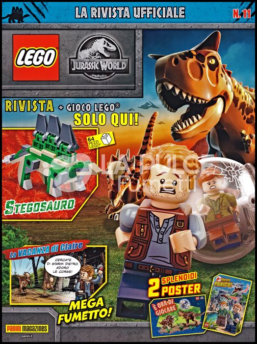 SUPER PANINI #    19 - LEGO JURASSIC WORLD 11