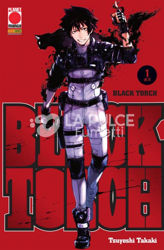 GHOST - BLACK TORCH 1/5 COMPLETA NUOVI (N° 5 PIEGA SU RETRO COPERTINA)