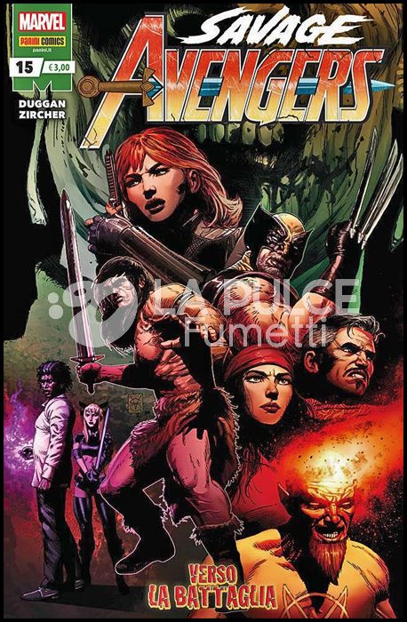 SAVAGE AVENGERS #    15