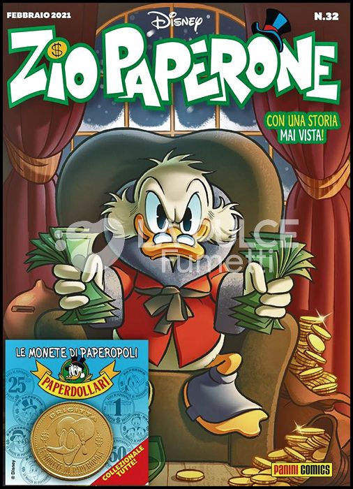 ZIO PAPERONE #    36 - ZIO PAPERONE 32 - OPERAZIONE PAPERDOLLARI 2021 + MONETA BRIGITTA