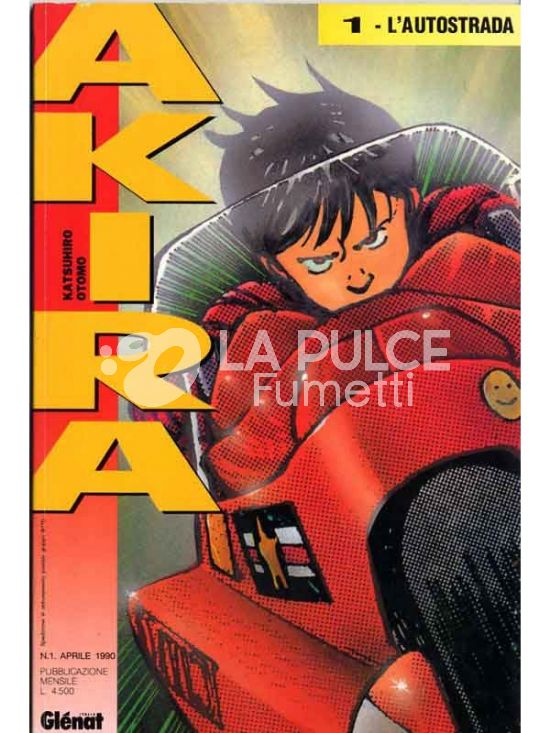 AKIRA 1/38 COMPRESI I DUE NUMERI PANINI MANCANO 6+7+31+32+33+36