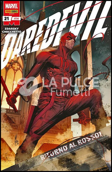 DEVIL E I CAVALIERI MARVEL #   114 - DAREDEVIL 21