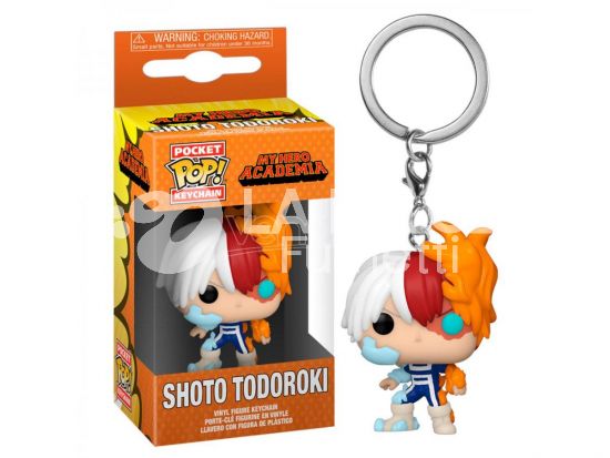 MY HERO ACADEMIA : SHOTO TODOROKI - POP FUNKO POCKET KEYCHAN 4 CM