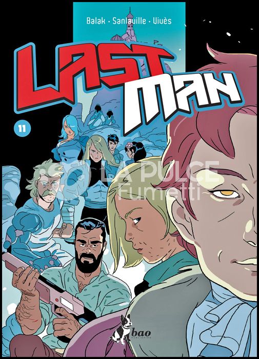 LAST MAN #    11 + ADESIVI