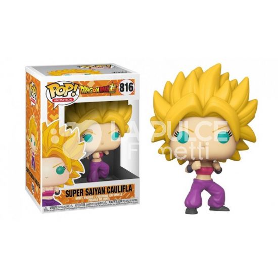 DRAGON BALL SUPER : SUPER SAIYAN CAULIFLA-- VINYL FIGURE #  816 - POP FUNKO