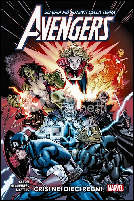 MARVEL COLLECTION - AVENGERS 3A SERIE #     4: CRISI NEI DIECI REGNI