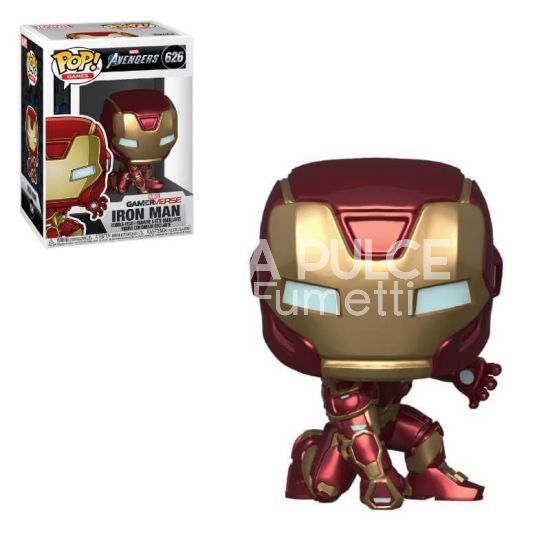 AVENGERS  : IRON MAN GAMERVERSE - VINYL FIGURE #  626- POP FUNKO GAMES