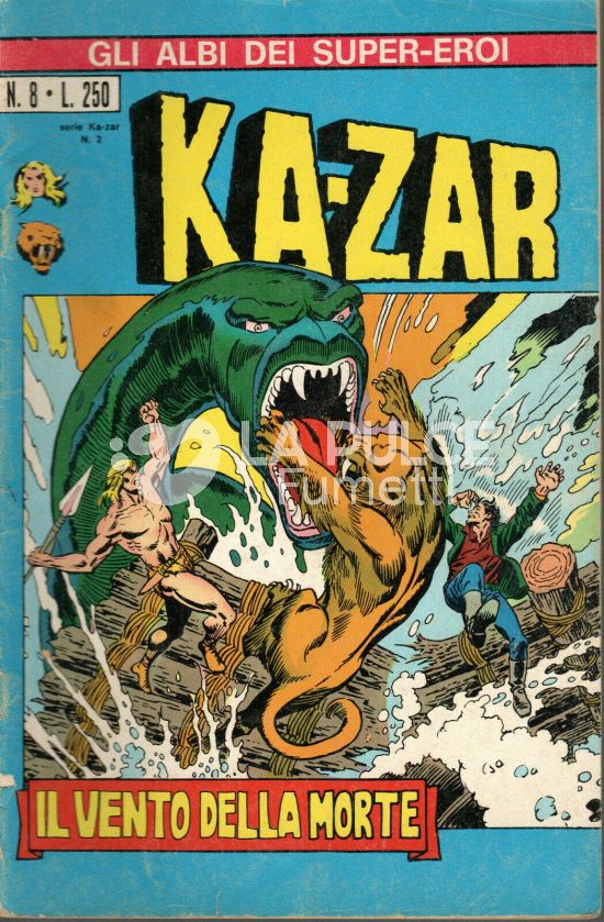 GLI ALBI DEI SUPER-EROI #     8 - KA-ZAR 2: IL VENTO DELLA MORTE