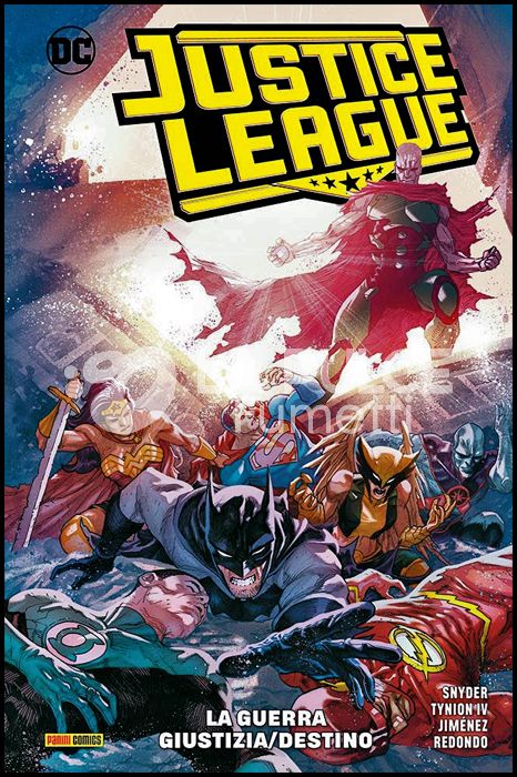 DC COLLECTION - JUSTICE LEAGUE #     5: LA GUERRA GIUSTIZIA/DESTINO